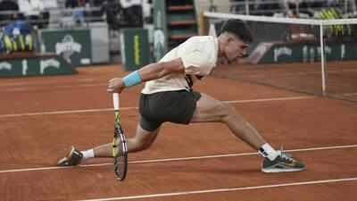 Spain's Carlos Alcaraz. (AP)