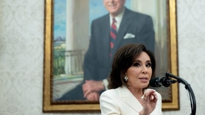 Jeanine Pirro, interim US attorney for the District of Columbia, during a swearing-in ceremony in the Oval Office of the White House in Washington, DC, US, on Wednesday, May 28, 2025. Photographer: Chris Kleponis/CNP/Bloomberg (Bloomberg) Jeanine Pirro, interim US attorney for the District of Columbia, during a swearing-in ceremony in the Oval Office of the White House in Washington, DC, US, on Wednesday, May 28, 2025. Photographer: Chris Kleponis/CNP/Bloomberg (Bloomberg)