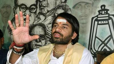 Tej Pratap Yadav, the elder son of Rashtriya Janata Dal’s (RJD) patriarch Lalu Prasad Yadav, is no stranger to controversies and idiosyncrasies. (PTI) Tej Pratap Yadav, the elder son of Rashtriya Janata Dal’s (RJD) patriarch Lalu Prasad Yadav, is no stranger to controversies and idiosyncrasies. (PTI)