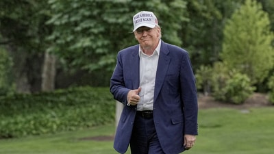 Donald Trump had earlier also said that Canada was interested in joining the Golden Dome missile defense system. (Reuters)