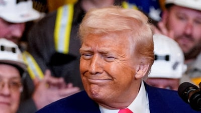 US President Donald Trump at the White House in Washington, D.C. (REUTERS)