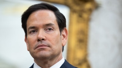 US Secretary of State Marco Rubio announced the new visa ban to tackle foreign censorship. (Bloomberg)