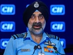IAF Chief Air Chief Marshal A P Singh addresses the CII Annual General Meeting & Business Summit 2025, in New Delhi. IAF Chief Air Chief Marshal A P Singh addresses the CII Annual General Meeting & Business Summit 2025, in New Delhi.