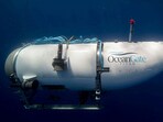 FILE PHOTO: The Titan submersible, operated by OceanGate Expeditions to explore the wreckage of the sunken SS Titanic off the coast of Newfoundland.