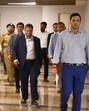 UP chief secretary Manoj Kumar Singh and DGP Prashant Kumar, accompanied by senior officials, review the arrangements (HT) UP chief secretary Manoj Kumar Singh and DGP Prashant Kumar, accompanied by senior officials, review the arrangements (HT)
