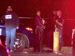 Police working at the scene of a shooting at Harry Todd Park in Lakewood, Washington, on Wednesday, May 28, 2025. Police working at the scene of a shooting at Harry Todd Park in Lakewood, Washington, on Wednesday, May 28, 2025.
