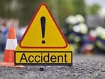Police said that the teenage driver has been apprehended and is being questioned. Police said that the teenage driver has been apprehended and is being questioned.