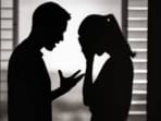 The woman confronts him over the colleague’s use of the word “baby”. The woman confronts him over the colleague’s use of the word “baby”.