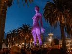 R-Evolution: 45-foot sculpture of naked woman in San Francisco shocks visitors R-Evolution: 45-foot sculpture of naked woman in San Francisco shocks visitors
