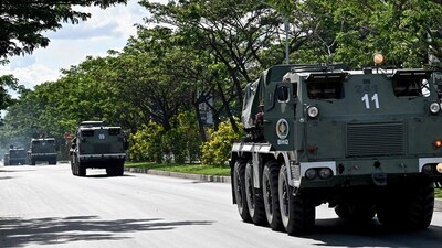 The talk between the two countries' army chiefs would be held on Thursday, the Thai army said. (AFP) The talk between the two countries' army chiefs would be held on Thursday, the Thai army said. (AFP)