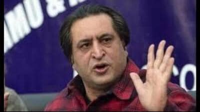 Handwara legislator Sajad Lone. (File) Handwara legislator Sajad Lone. (File)