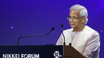 Muhammad Yunus, chief adviser of the interim government of Bangladesh, (Bloomberg) Muhammad Yunus, chief adviser of the interim government of Bangladesh, (Bloomberg)