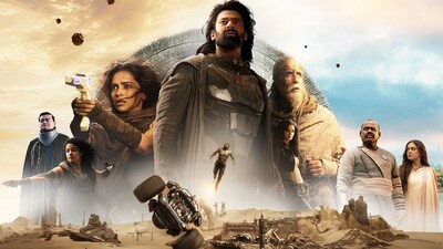 Gaddar Telangana Film Awards 2024 full list of winners: Deepika Padukone, Prabhas, Amitabh Bachchan in a still from Kalki 2898 AD, which won best film. Gaddar Telangana Film Awards 2024 full list of winners: Deepika Padukone, Prabhas, Amitabh Bachchan in a still from Kalki 2898 AD, which won best film.