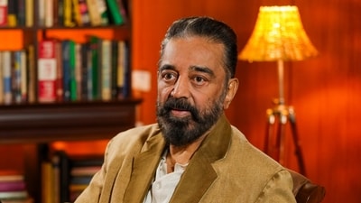 Kamal Haasan is facing backlash for his comments on the Kannada language. (PTI Photo/Atul Yadav) (PTI) Kamal Haasan is facing backlash for his comments on the Kannada language. (PTI Photo/Atul Yadav) (PTI)