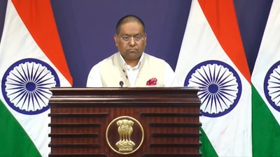 MEA spokesperson Randhir Jaiswal stated that though there were conversations between Indian and American officials, trade was not discussed. (@MEAIndia) MEA spokesperson Randhir Jaiswal stated that though there were conversations between Indian and American officials, trade was not discussed. (@MEAIndia)