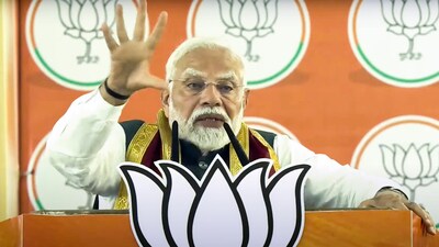 Prime Minister Narendra Modi addresses a public meeting, in Alipurduar, West Bengal. Prime Minister Narendra Modi addresses a public meeting, in Alipurduar, West Bengal.