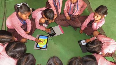 Since the COVID-19 pandemic, there has been a dramatic decline of nearly 90 lakh (9 million) students in government-run primary and upper primary schools (Classes 1 to 8) across Uttar Pradesh. (FILE PHOTO) Since the COVID-19 pandemic, there has been a dramatic decline of nearly 90 lakh (9 million) students in government-run primary and upper primary schools (Classes 1 to 8) across Uttar Pradesh. (FILE PHOTO)