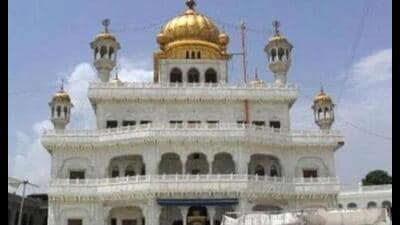 The Akal Takht office is situated in the Golden temple complex in Amritsar. (HT File)