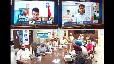 The CEO instructed the Ludhiana police commissioner to enhance vigilance during the last 72, 48 and 24 hours prior to polling. (HT Photo)