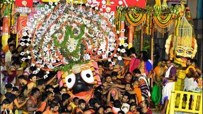 This 12th-century shrine, dedicated to the revered deity, Jagannath, is not just a religious site but a cornerstone of Odia heritage, drawing millions of pilgrims annually. (ANI) This 12th-century shrine, dedicated to the revered deity, Jagannath, is not just a religious site but a cornerstone of Odia heritage, drawing millions of pilgrims annually. (ANI)