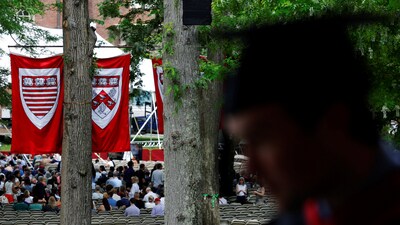 "Harvard does have issues with anti-Semitism, and has struggled to ensure that a variety of viewpoints can be safely heard on campus," said Harvard President Alan Garber (REUTERS)