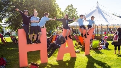 A file photo of the Hay Festival, a book-focused event in the Welsh countryside. (Courtesy Hay Festival) (Courtesy Hay Festival) A file photo of the Hay Festival, a book-focused event in the Welsh countryside. (Courtesy Hay Festival) (Courtesy Hay Festival)