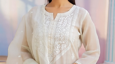 Top 8 organza kurta sets: Ensembles to steal the spotlight wherever you go! (AI Generated) Top 8 organza kurta sets: Ensembles to steal the spotlight wherever you go! (AI Generated)