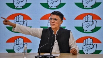 Congress leader Pawan Khera addresses a press conference at AICC in New Delhi. (File) Congress leader Pawan Khera addresses a press conference at AICC in New Delhi. (File)