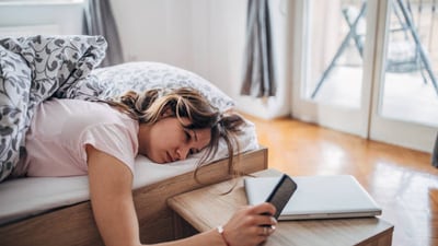 An expert explains why looking at your phone first thing in the morning causes anxiety. (Pixabay) An expert explains why looking at your phone first thing in the morning causes anxiety. (Pixabay)