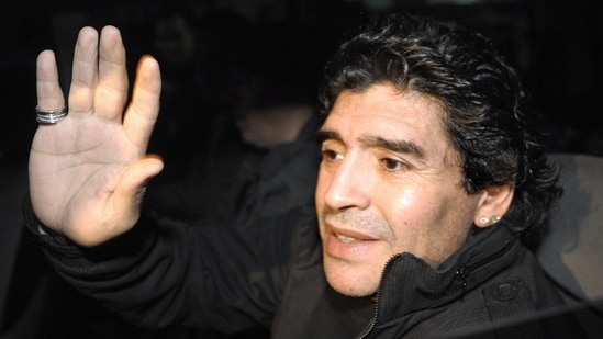 The case against Diego Maradona's medical team was declared a mistrial (AFP)