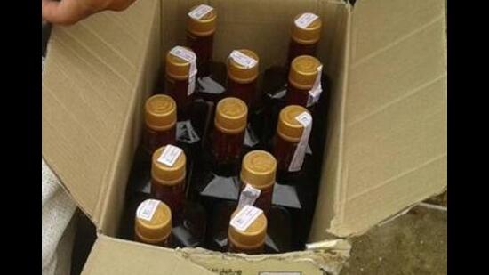 The Chandigarh excise department added that on several occasions, ot had acted upon information received from Punjab regarding seized liquor consignments, promptly seeking further details to identify points of sale and the individuals involved. (HT File)