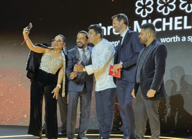 Tresind Studio, Dubai is the first Indian restaurant to win three stars. A big win for chef Himanshu Saini. Tresind Studio, Dubai is the first Indian restaurant to win three stars. A big win for chef Himanshu Saini.