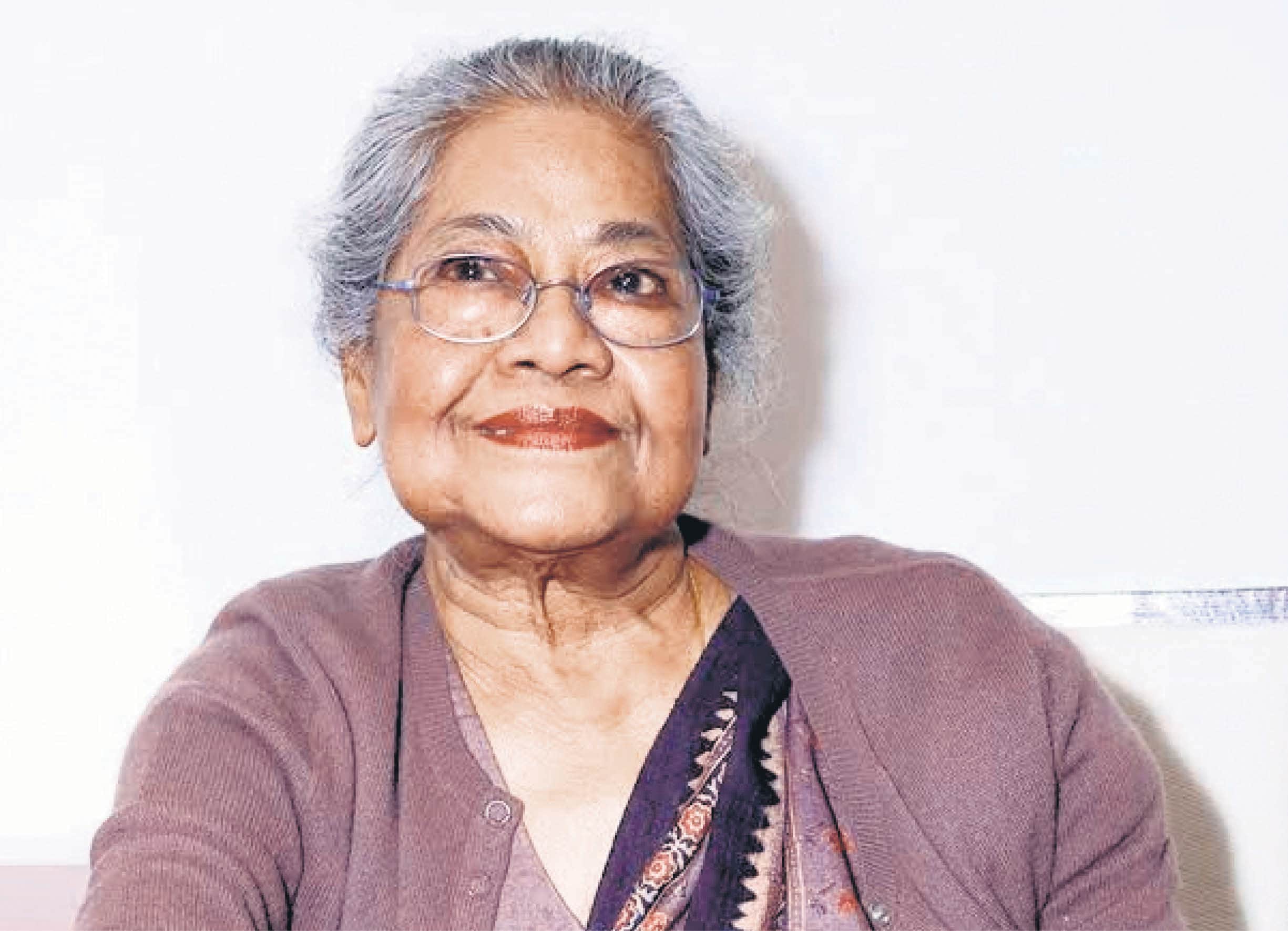 At 87, Singh is showing her first solo institutional exhibition abroad.