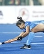 Drag flicker Deepika Sehrawat in action. (HI) Drag flicker Deepika Sehrawat in action. (HI)