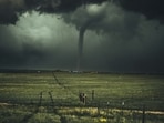 A tornado alert was issued in several Maryland areas on Friday
