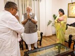 Prime Minister Narendra Modi met the family members of Pahalgam terror attack victim Shubham Dwivedi in Kanpur on Friday. Prime Minister Narendra Modi met the family members of Pahalgam terror attack victim Shubham Dwivedi in Kanpur on Friday.