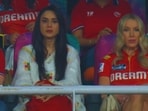 Preity Zinta was all smiles and in high spirits initially. 