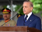 Pakistan's Prime Minister Shehbaz Sharif at the passing out parade at the Pakistan Military Academy (PMA) Kakul, in Abbottabad. Pakistan's Prime Minister Shehbaz Sharif at the passing out parade at the Pakistan Military Academy (PMA) Kakul, in Abbottabad.