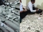 Around  <span class='webrupee'>₹</span>1 crore cash was seized from the chief engineer's Bhubaneswar flat, while another  <span class='webrupee'>₹</span>1.1 crore was found at his Angul residence. 