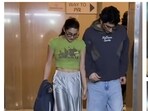 Sara Ali Khan, Ibrahim Ali Khan and Palak Tiwari left in the same car. Sara Ali Khan, Ibrahim Ali Khan and Palak Tiwari left in the same car.
