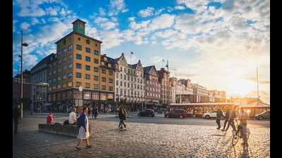 Bergen, a little slice of literary heaven, where every street corner seems to be straight out of a fairytale. (Shutterstock) Bergen, a little slice of literary heaven, where every street corner seems to be straight out of a fairytale. (Shutterstock)
