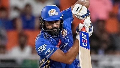 Rohit Sharma top-scored with a knock of 81 runs off 50 balls. (AFP)