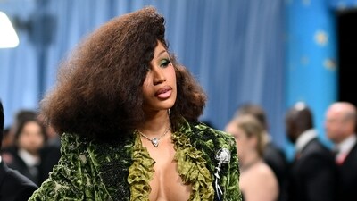 Cardi B lashed out at Offset on Friday (AFP) Cardi B lashed out at Offset on Friday (AFP)