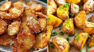 These crispy parmesan potatoes will change your life! These crispy parmesan potatoes will change your life!