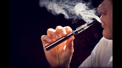 Dr Sonu Goel, director, Resource Centre for Tobacco Control, PGIMER, Chandigarh, said given the presence of high levels of nicotine in them, use of vapes can also lead to serious health issues, including cardiac and lung problems. (Getty Images/iStockphoto) Dr Sonu Goel, director, Resource Centre for Tobacco Control, PGIMER, Chandigarh, said given the presence of high levels of nicotine in them, use of vapes can also lead to serious health issues, including cardiac and lung problems. (Getty Images/iStockphoto)