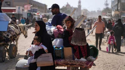 The White House said on Thursday that President Donald Trump and US envoy Steve Witkoff had "submitted a ceasefire proposal to Hamas that Israel backed". (AP) The White House said on Thursday that President Donald Trump and US envoy Steve Witkoff had "submitted a ceasefire proposal to Hamas that Israel backed". (AP)