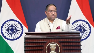 MEA spokesperson Randhir Jaiswal also said, Pakistan needs to hand over to India the terrorists, whose list we submitted to them some years ago. (ANI) MEA spokesperson Randhir Jaiswal also said, Pakistan needs to hand over to India the terrorists, whose list we submitted to them some years ago. (ANI)