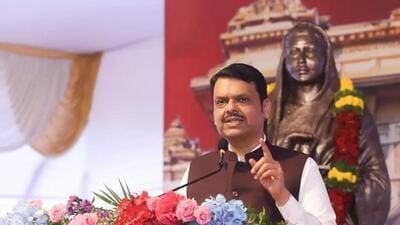Maharashtra chief minister Devendra Fadnavis emphasised the need to make the younger generation aware of the exemplary governance and legacy of Punyashlok Rajmata Ahilyadevi Holkar. (HT) Maharashtra chief minister Devendra Fadnavis emphasised the need to make the younger generation aware of the exemplary governance and legacy of Punyashlok Rajmata Ahilyadevi Holkar. (HT)