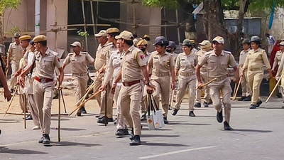 Rajasthan police have detained and are questioning a government employee from Rajasthan over allegations of spying. (PTI) Rajasthan police have detained and are questioning a government employee from Rajasthan over allegations of spying. (PTI)