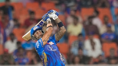 Initially, MI posted 228/5 in 20 overs. (PTI)